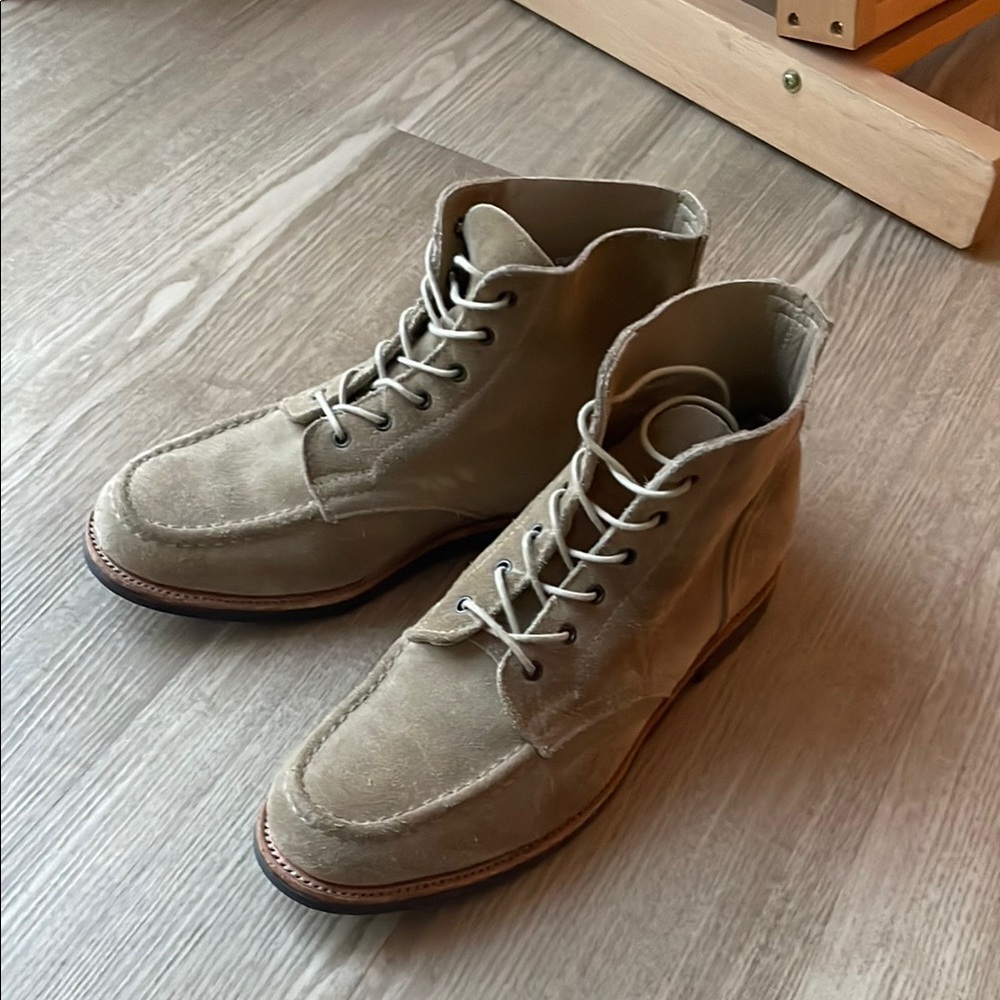 Sanders Apron Derby Boots - 10